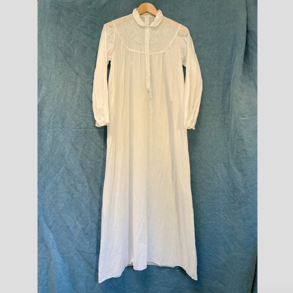 Confezioni Samada Firenze Dresses Vintage White Italian Cotton